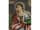 Detailabbildung: Hinterglasbild mit Darstellung der Heiligen Katharina