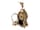 Detailabbildung: Komodenuhr im Louis XV-Stil, französisches Ebauche für deutsche Händler