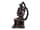 Detailabbildung: Sitzender Bodhisattva in Bronze
