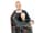 Detailabbildung: Außerordentlich seltene Figurengruppe einer Maria mit dem Kind auf dem Schoß als Kleiderpuppe auf einem Holzsessel thronend