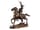 Detailabbildung: Bronze-Reiterstatue eines orientalischen Falkners
