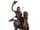 Detailabbildung: Bronze-Reiterstatue eines orientalischen Falkners
