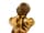 Detailabbildung: Feuervergoldete Bronzefigur eines Herkules mit dem Nemeischen Löwen kämpfend