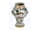 Detail images: Fayence-Vase mit polychromer Malerei