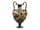 Detailabbildung: Museale, große Majolika-Vase