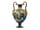 Detail images: Museale, große Majolika-Vase