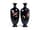 Detailabbildung: Paar asiatische Cloisonné-Vasen
