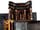 Detailabbildung: Kabinettmöbel mit reichem Inneneinbau, Elfenbein- und Schildpatteinlagen sowie vergoldeten Applikationen und Figuren