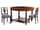 Detail images:  Tischensemble: runder Biedermeier-Tisch und ein Satz von acht Louis XVI-Stühlen