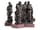 Detail images:  Satz von vier Evangelistenfiguren in Bronzeguss, Jacob Cornelisz Cobaert