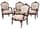 Detail images: Sofa und vier Fauteuils im Rokoko-Stil