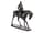 Detail images:  Bronzepferd mit Jockey
