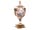 Detailabbildung:  Porzellan-Vase mit Bronzemontierung