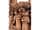 Detailabbildung: Museales, vielfigürliches Hochrelief mit Darstellung des Weltgerichts aus dem Umkreis der Bildhauer Elias Godefroy und Adam Liquier (geb. Beaumont/ Picardie der Niederlande - 1586 Wolfenbüttel) 
