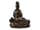 Detailabbildung:  Buddha-Figur in Bronze