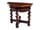 Detailabbildung:  Klappbarer Tisch im Barockstil