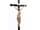 Detailabbildung:  Altarkreuz mit Reliquiensockel und Corpus Christi in Elfenbein
