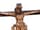 Detailabbildung:  Holzkreuz mit geschnitztem Corpus Christi
