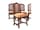 Detail images:  Satz von sechs Barockstühlen