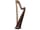 Detailabbildung:  Klassizistische Harfe