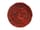 Detailabbildung: Roter Lackteller mit buddhistischen Glückssymbolen